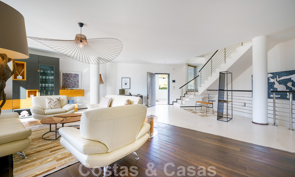 Spacious semi-detached house for sale with spectacular sea views, in Sierra Blanca on the Golden Mile of Marbella 51145