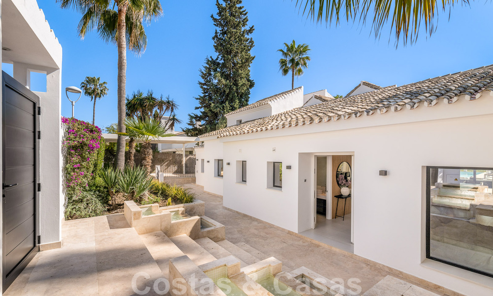 Move-in ready luxury villa for sale adjacent to Las Brisas golf course, in a gated community in Nueva Andalucia's golf valley, Marbella 51431