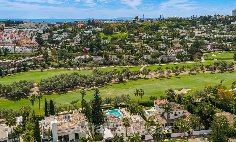 Move-in ready luxury villa for sale adjacent to Las Brisas golf course, in a gated community in Nueva Andalucia's golf valley, Marbella 52084