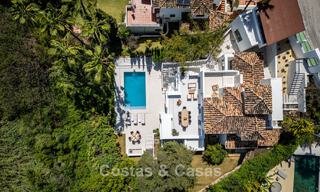 New luxury villa for sale with a contemporary architectural style located in a secure community of Nueva Andalucia, Marbella 782506 
