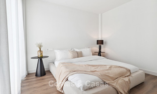 New luxury villa for sale with a contemporary architectural style located in a secure community of Nueva Andalucia, Marbella 782509 