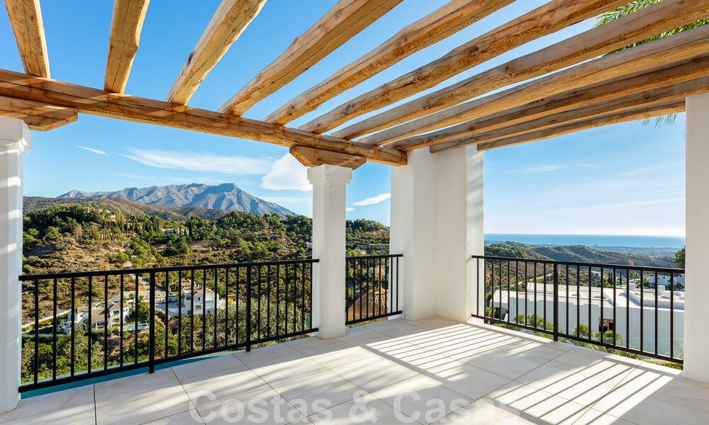 Sublime Mediterranean luxury villa with guest house and stunning sea views for sale in El Madroñal, Marbella - Benahavis 51522