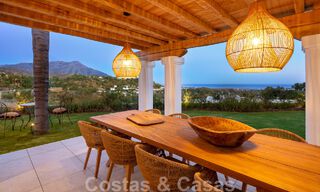 Sublime Mediterranean luxury villa with guest house and stunning sea views for sale in El Madroñal, Marbella - Benahavis 51534 