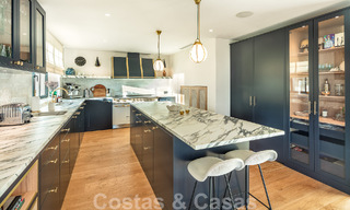Sublime Mediterranean luxury villa with guest house and stunning sea views for sale in El Madroñal, Marbella - Benahavis 51542 