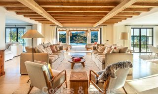 Sublime Mediterranean luxury villa with guest house and stunning sea views for sale in El Madroñal, Marbella - Benahavis 51547 