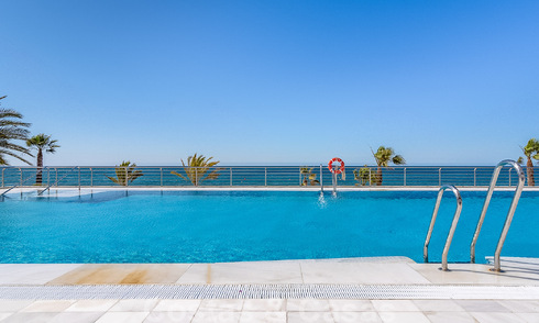 Luxury apartment in an exclusive beach complex on the Golden Mile close to Marbella centre 51604