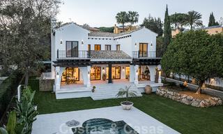 Luxurious Andalusian villa with partial sea views for sale, east of Marbella city 52391 