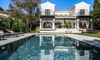 Luxurious Andalusian villa with partial sea views for sale, east of Marbella city 52393 