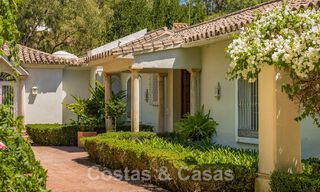 Spanish villa for sale with Mediterranean architecture and large garden located near San Pedro in Marbella - Benahavis 52490 