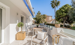 Fully refurbished apartment in gated complex within walking distance to Puerto Banus, Marbella 52699 