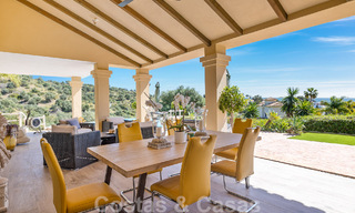 Traditional luxury villa for sale with stunning views on the border of Marbella and Mijas 51751 