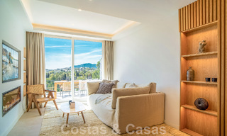 Fully refurbished contemporary penthouse for sale in gated community in La Quinta, Marbella - Benahavis 51652 