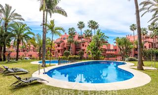 Penthouse for sale in a gated urbanisation a stone's throw from the beach on the New Golden Mile between Marbella and Estepona 52845 