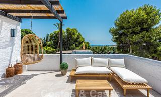 Renovated penthouse with large solarium for sale, walking distance to amenities and even Puerto Banus, Marbella 52862 