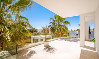 Modern luxury villa for sale in gated community of golf valley of Nueva Andalucia, Marbella 53512 
