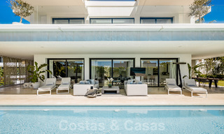 Modern luxury villa for sale in gated community of golf valley of Nueva Andalucia, Marbella 53540 