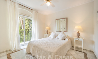 Traditional-Mediterranean luxury villa for sale with sea views in gated community on the Golden Mile of Marbella 54428 