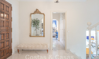 Traditional-Mediterranean luxury villa for sale with sea views in gated community on the Golden Mile of Marbella 54434 
