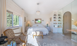 Traditional-Mediterranean luxury villa for sale with sea views in gated community on the Golden Mile of Marbella 54454 