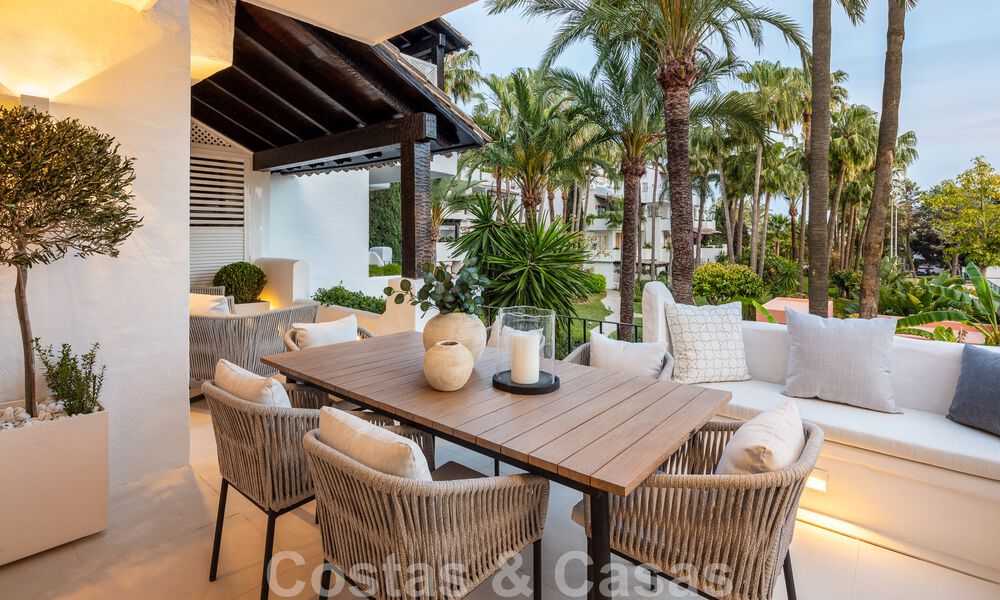 Luxurious refurbished 3-bedroom apartment for sale in Puente Romano on the Golden Mile, Marbella 51778
