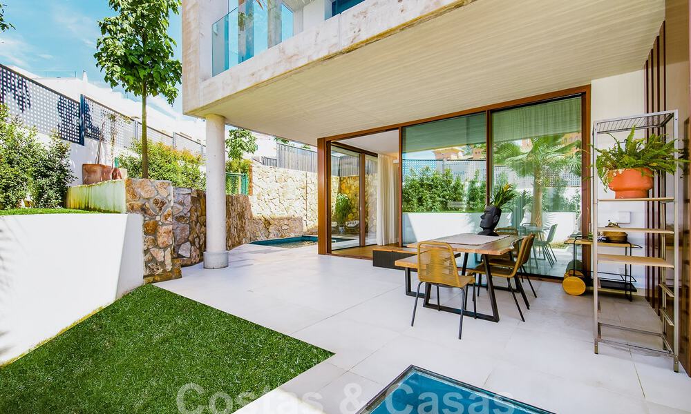 Modern semi-detached villa for sale, walking distance to Puente Romano on Marbella's Golden Mile 52734