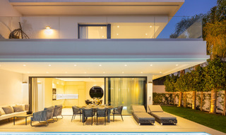 Move-in ready, modern luxury villa for sale, beachside Golden Mile, Marbella 51807 