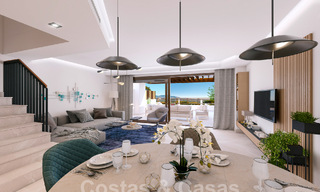 New development consisting of 8 townhouses for sale, with open views of the golf courses of the coveted golf resort of La Cala Golf, Mijas 53275 