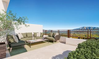 New development consisting of 8 townhouses for sale, with open views of the golf courses of the coveted golf resort of La Cala Golf, Mijas 53278 