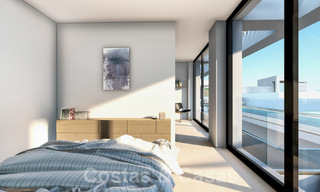 3 New designer villas for sale a stone's throw from the golf course in a luxury resort in Mijas, Costa del Sol 53556 