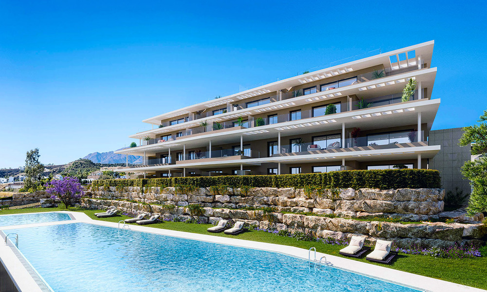 New development consisting of apartments for sale on the New Golden Mile between Marbella and Estepona 56480