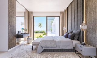 Plot + exclusive building project for sale for a brand new designer villa on the New Golden Mile in Marbella - Estepona 52793 