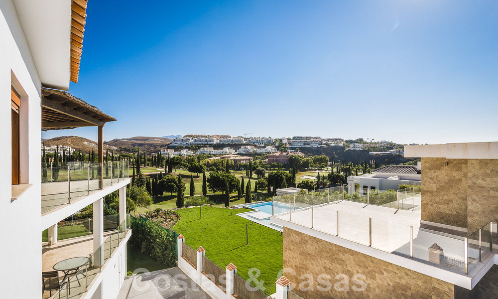 New luxury villa for sale, front line Los Flamingos Golf in Marbella - Benahavis 52800