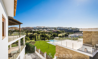 New luxury villa for sale, front line Los Flamingos Golf in Marbella - Benahavis 52800 