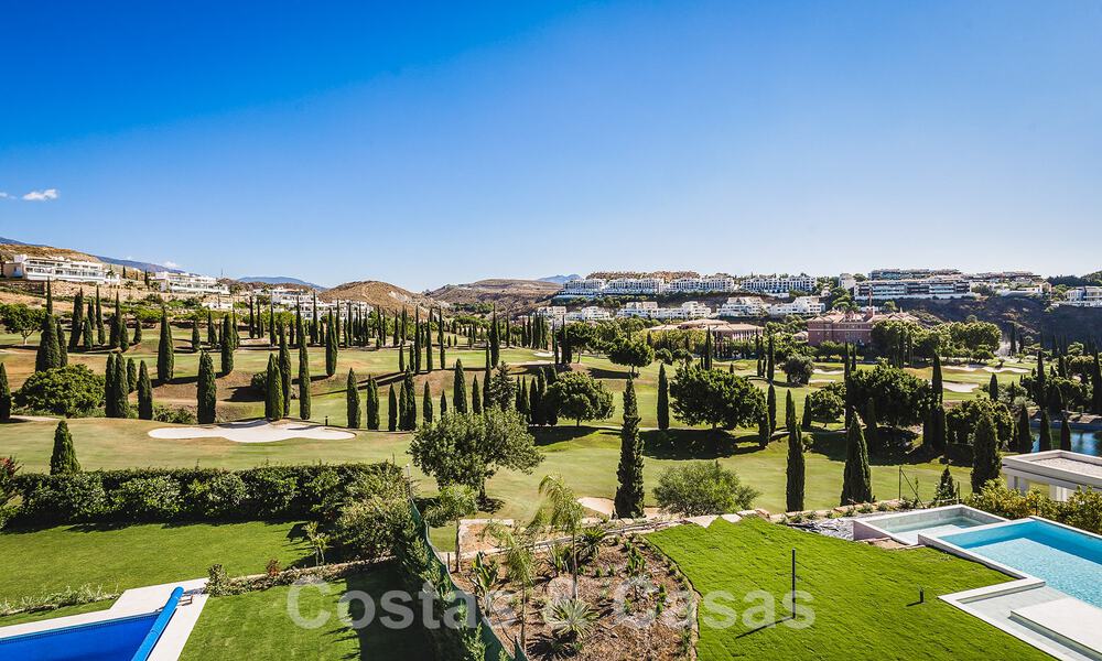 New luxury villa for sale, front line Los Flamingos Golf in Marbella - Benahavis 52802