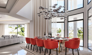New luxury villa for sale, front line Los Flamingos Golf in Marbella - Benahavis 52805 