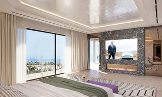 New luxury villa for sale, front line Los Flamingos Golf in Marbella - Benahavis 52808 