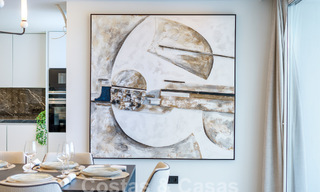 Detached luxury villa for sale with private pool surrounded by golf courses in the valley of Nueva Andalucia, Marbella 53782 