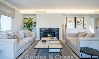 Detached luxury villa for sale with private pool surrounded by golf courses in the valley of Nueva Andalucia, Marbella 53784 