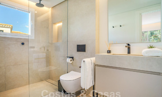 Detached luxury villa for sale with private pool surrounded by golf courses in the valley of Nueva Andalucia, Marbella 53800 