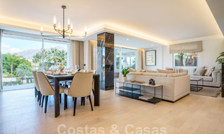 Detached luxury villa for sale with private pool surrounded by golf courses in the valley of Nueva Andalucia, Marbella 53801 