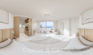 Top quality apartment with spacious terrace and undisturbed sea views for sale in Benahavis - Marbella 53942 