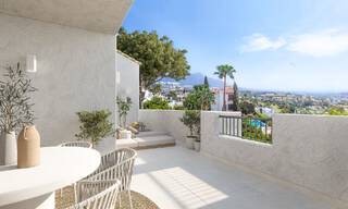 Top quality apartment with spacious terrace and undisturbed sea views for sale in Benahavis - Marbella 53946 