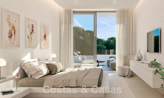 New contemporary luxury villas for sale in a 5-star golf resort in Mijas, Costa del Sol 53388 