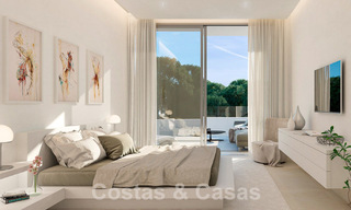 New contemporary luxury villas for sale in a 5-star golf resort in Mijas, Costa del Sol 53388 