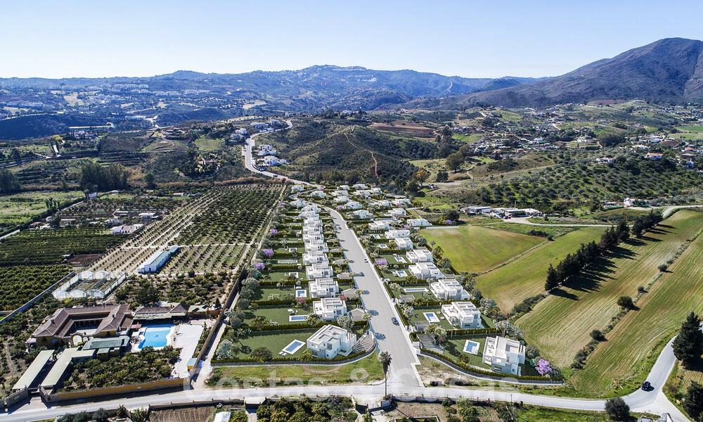 New contemporary luxury villas for sale in a 5-star golf resort in Mijas, Costa del Sol 53390