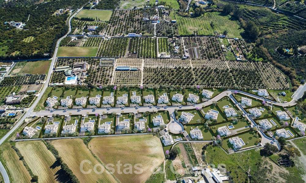 New contemporary luxury villas for sale in a 5-star golf resort in Mijas, Costa del Sol 53391