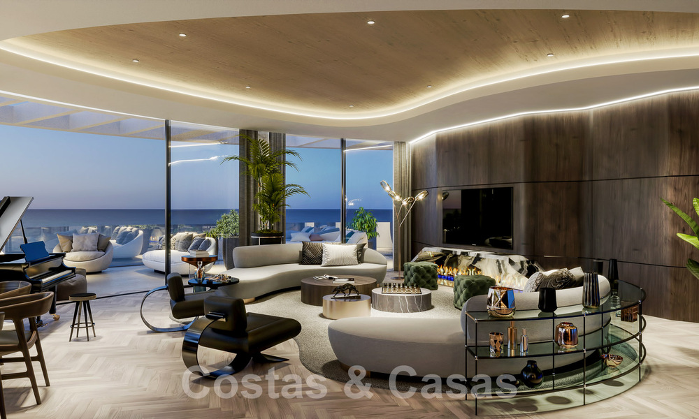 3 new units! Sophisticated luxury apartments for sale with 300° sea, golf and mountain views in Benahavis - Marbella 53425