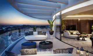3 new units! Sophisticated luxury apartments for sale with 300° sea, golf and mountain views in Benahavis - Marbella 53428 