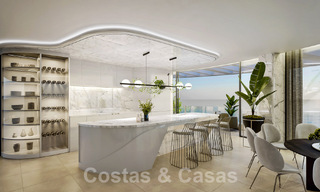 3 new units! Sophisticated luxury apartments for sale with 300° sea, golf and mountain views in Benahavis - Marbella 53429 