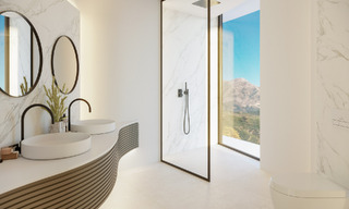 3 new units! Sophisticated luxury apartments for sale with 300° sea, golf and mountain views in Benahavis - Marbella 53433 